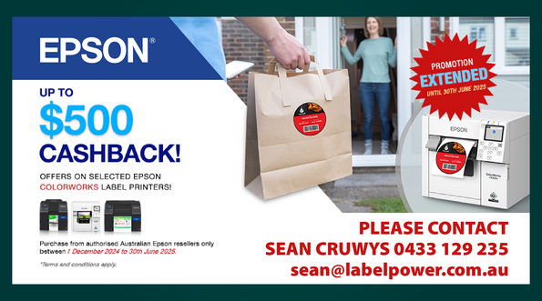 Epson Cash Back Offer