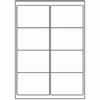 Blank A4 label sheets - 99.1x67.7 mm