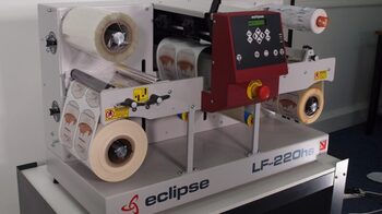 ECLIPSE LF220hs Digital Label finishing machine