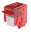 Removable 100 Card Hopper Cartridge - Fire Red